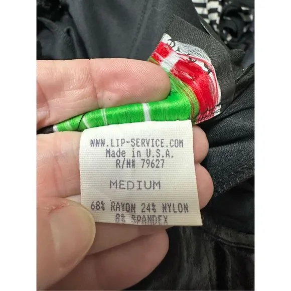 VINTAGE LIP SERVICE Webutante Dress Gown MEDIUM HTF RARE - Picture 15 of 16